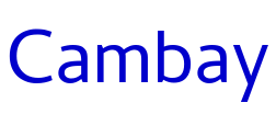 Cambay font
