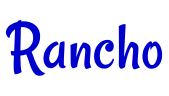 Rancho font